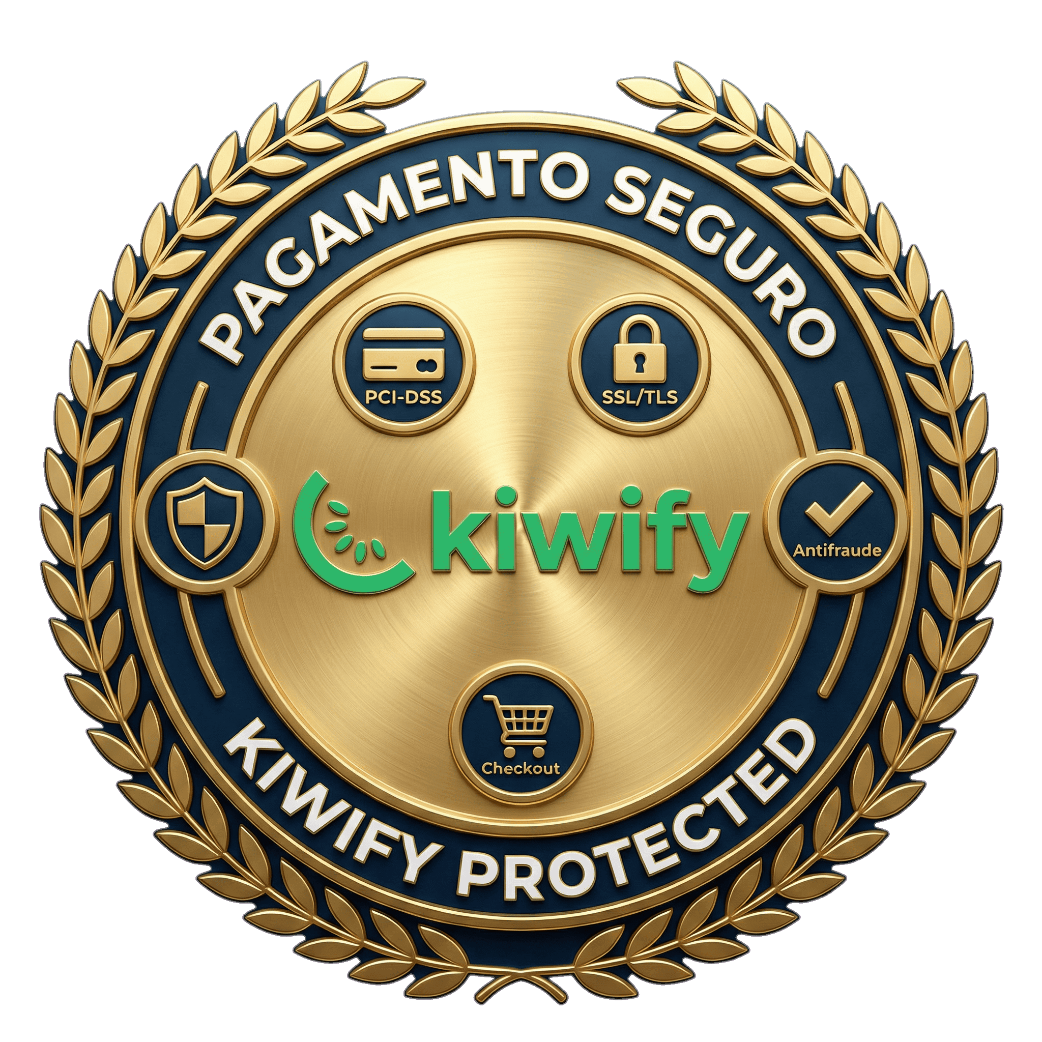 Pagamento Seguro Kiwify - PCI-DSS, SSL/TLS, Antifraude, Checkout Seguro